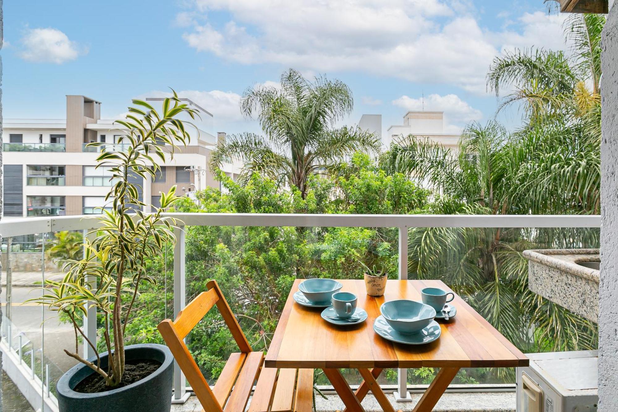 Apartamento Top No Novo Campeche, Completo, Luminoso, A 50 M Da Praia Florianópolis Exteriör bild